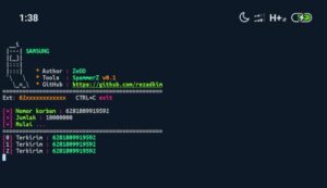 Cara Spam SMS Termux Unlimited Terbaru